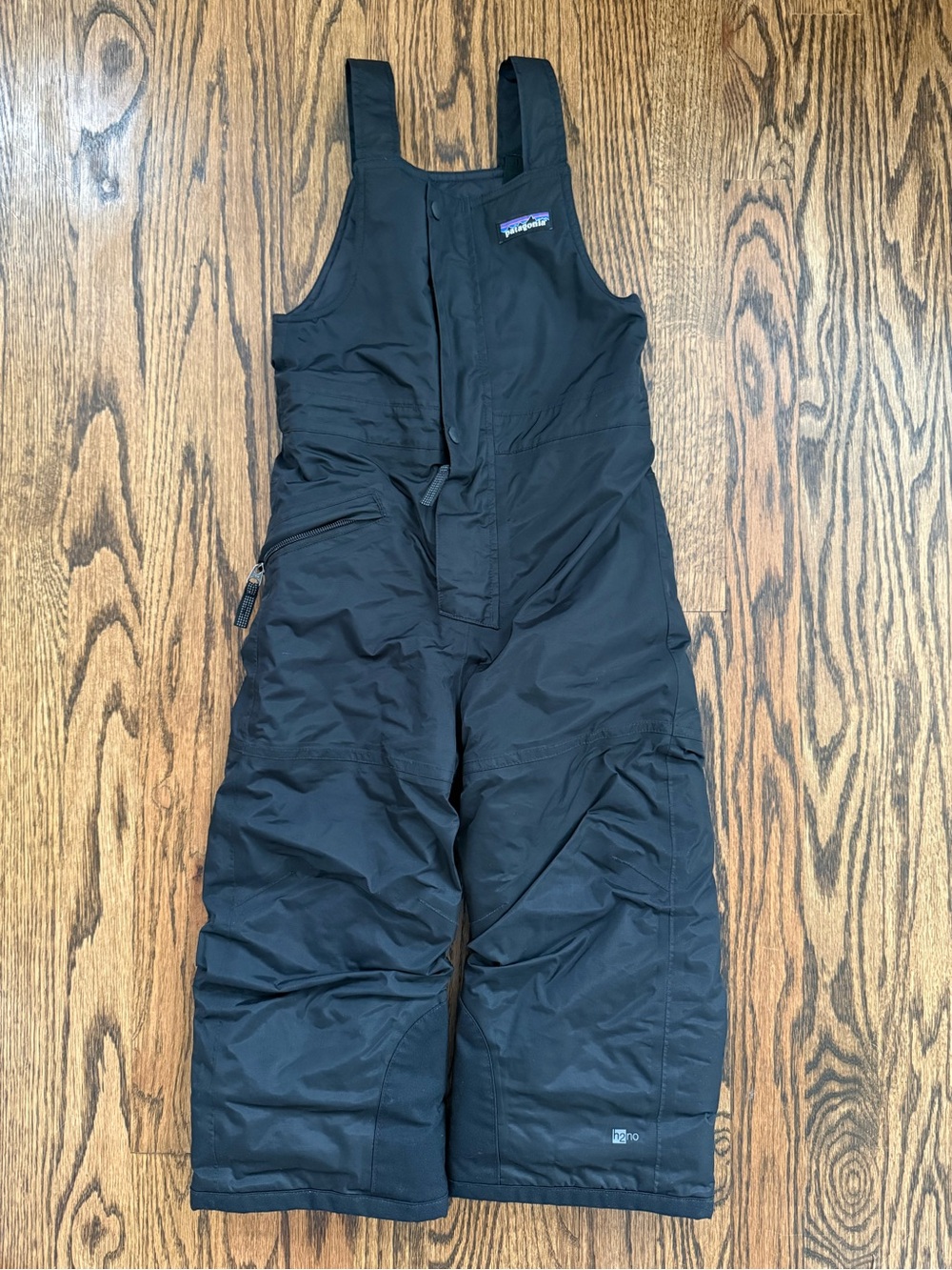 Patagonia Kids Black Snow Bib Overalls, 4T